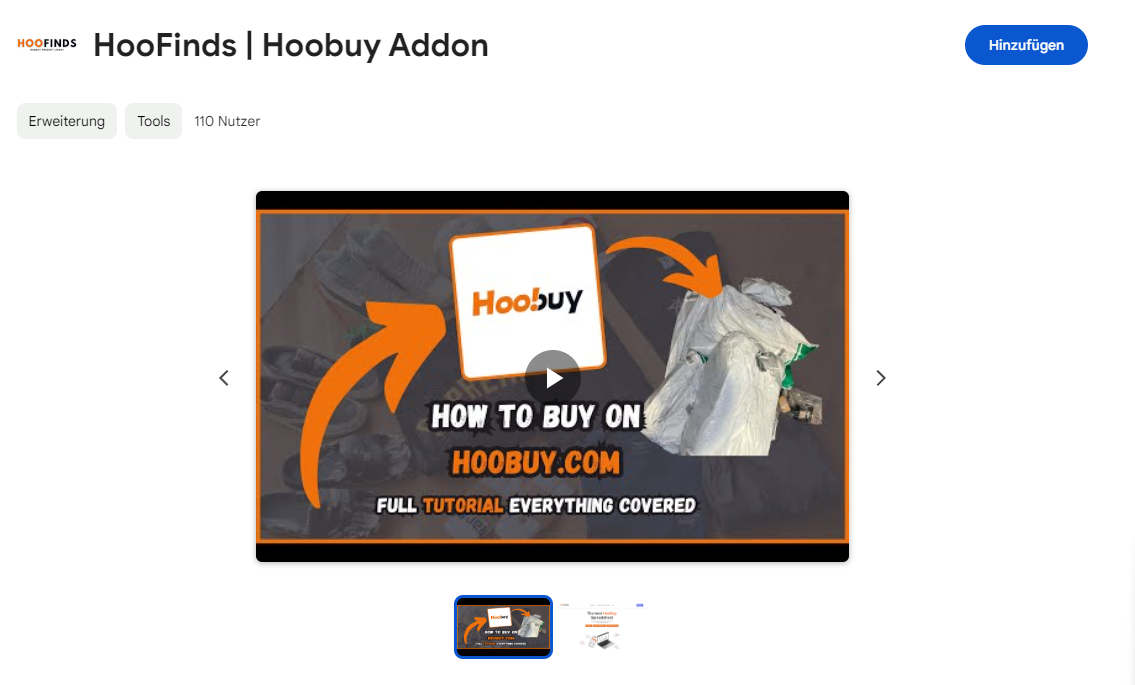 HooBuy Shipping Process