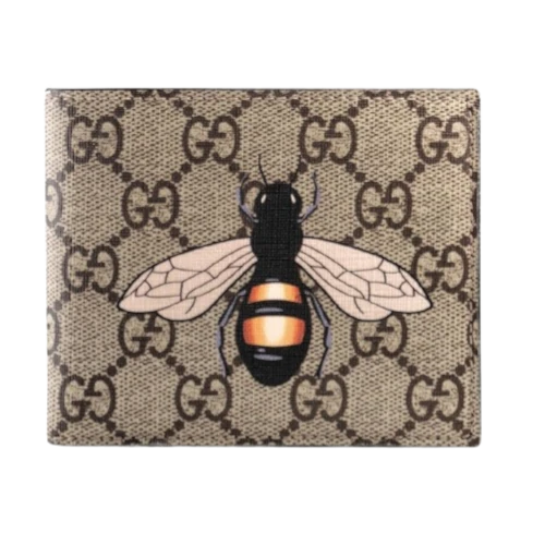Gucci Apricot Bee Wallet