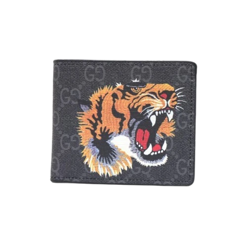 Gucci Black Tiger Wallet