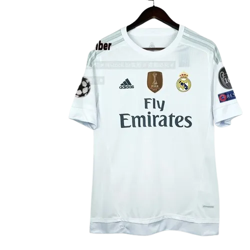 15-16 Real Madrid Home Football Jersey Champions League Edition
