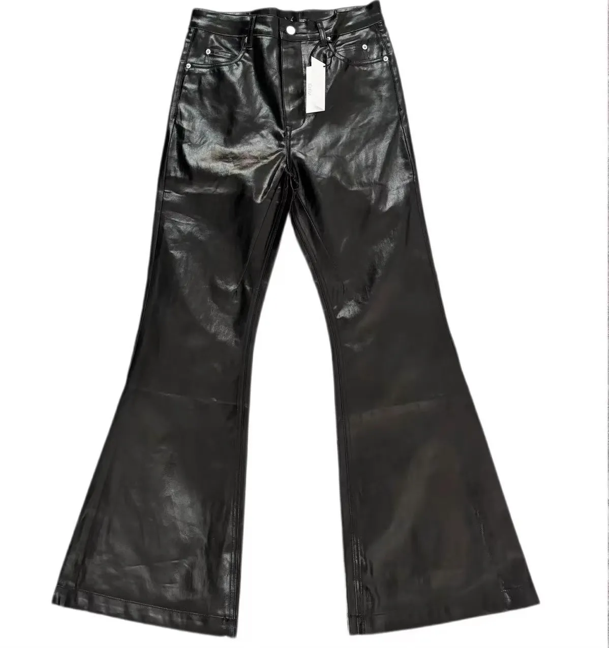 Rick Owens Leather Bolan Pants
