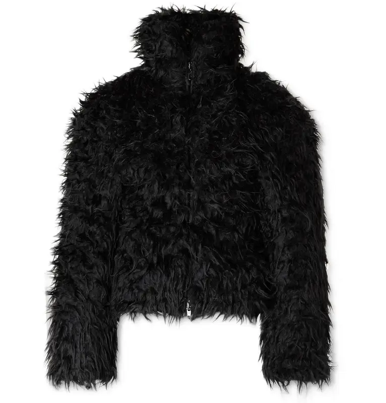 Balenciaga Faux Fur Jacket